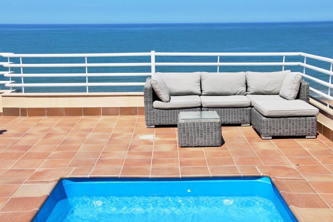 Atico Frontal Al Mar Con Piscina Privada By Homeprive Dénia Esterno foto